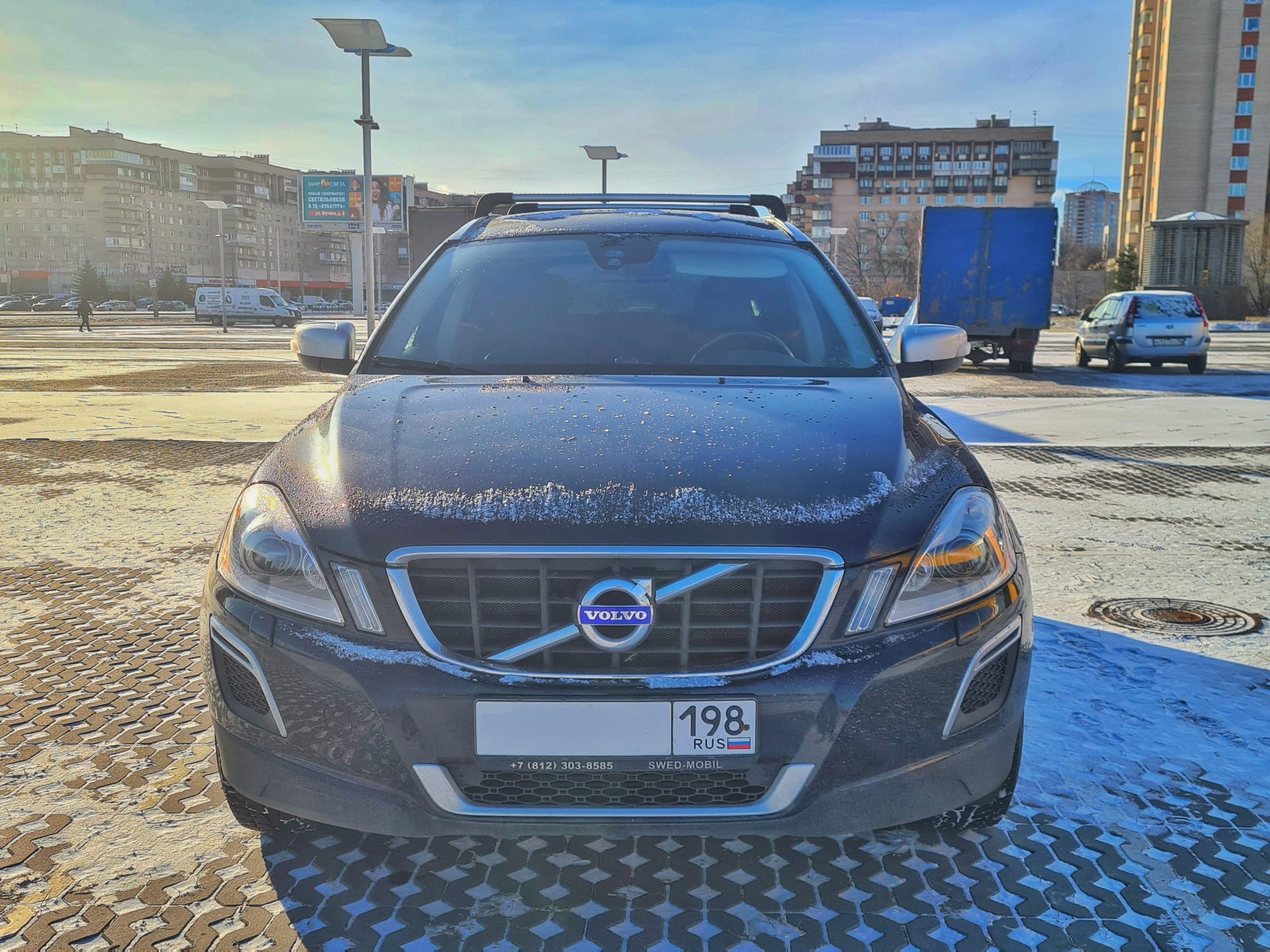 Volvo XC60 — Модернизация LED-габаритов с диммером